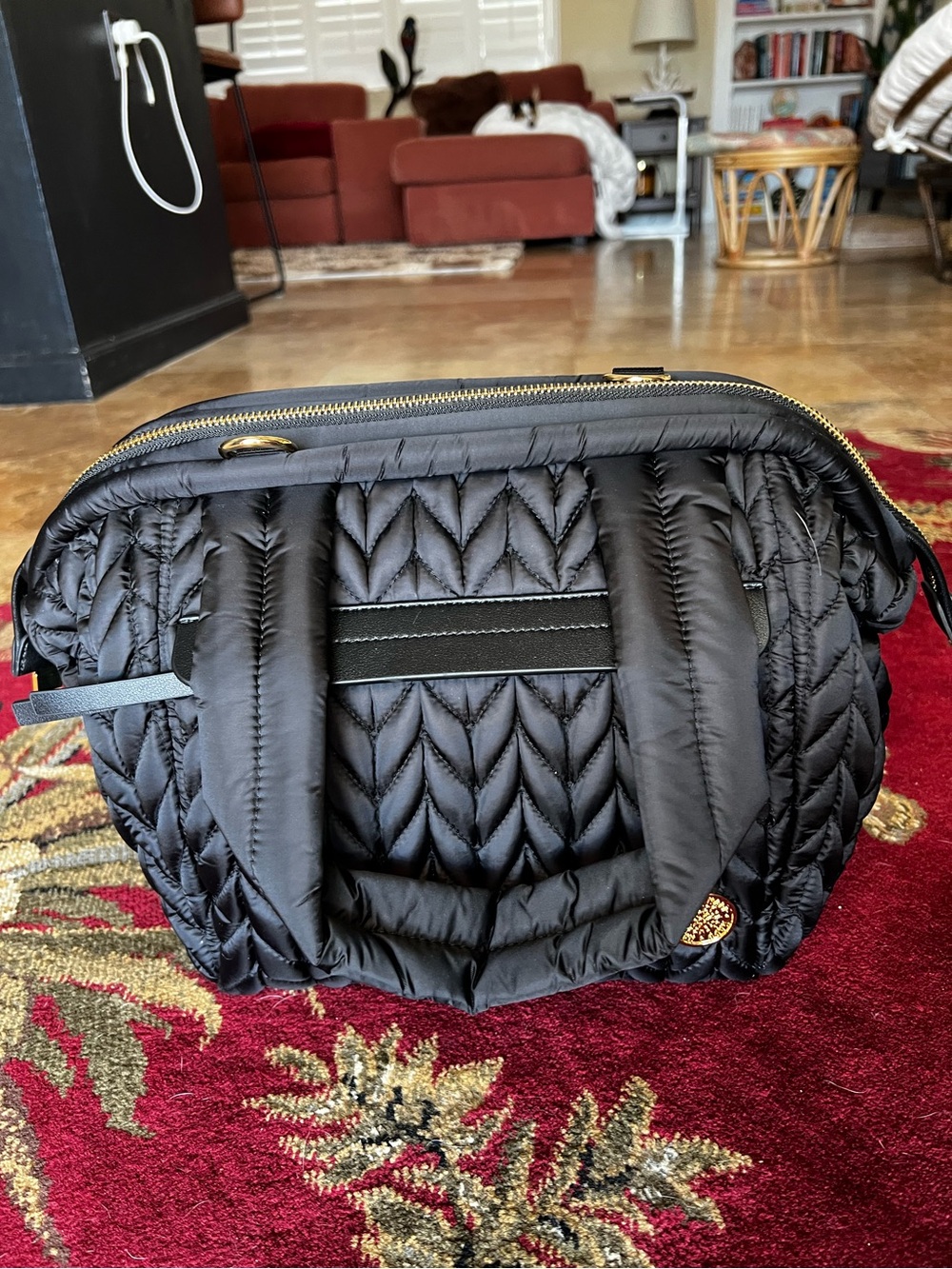 Happ Baby Paige Mini Diaper Bag-Black